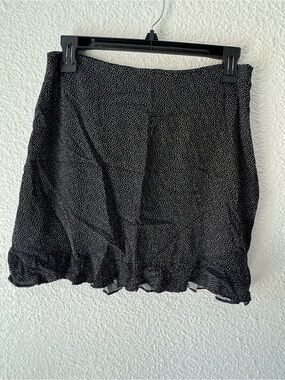 Abercrombie & Fitch Mini Skirt with White Dot Print